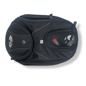Joe Rocket Manta Tank Magnet Bag Black‎ Motorcycle Touring Racer Bikercore Gear